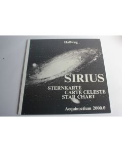 Carte céleste SIRIUS aequinoctium 2000.0