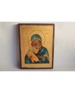 Icône orthodoxe Vierge à l'enfant