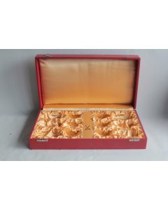 MEISSEN Coffret pour service à thé porcelaine