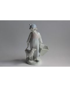 Berger et agneau porcelaine Metzler & Ortloff Ilmenau Allemagne