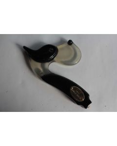 PIERRE CARDIN Poignée ombrelle vintage forme chien