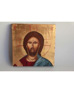 Icône orthodoxe peint Christ Pantocrator Sauveur