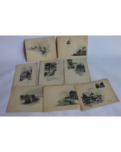 Photos (8) Fred BOISSONNAS 1896 Village Suisse 