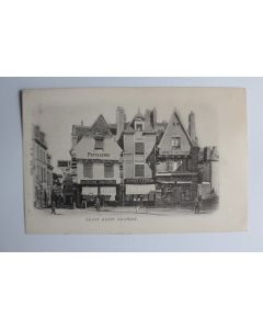 CPA France Morbihan Saint anne d'auray devanture de magasin