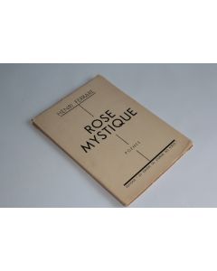Livre Poèmes Rose Mystique Henri Ferrare EO 1934