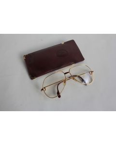 CARTIER Lunettes Vendôme Laque de Chine Aviateur