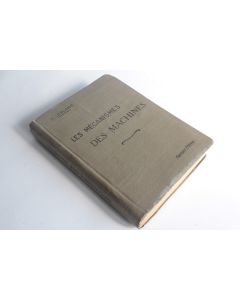 Livre Les mécanismes des machines H.Leblanc 1931