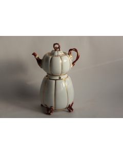 Tisanière porcelaine
