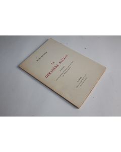 Livre La dernière saison Henri Mugnier envoie signé + lettre 1928