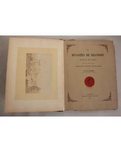 Les Dynastes de Grandson jusqu'au XIIIe siècle M. L. De Charrière