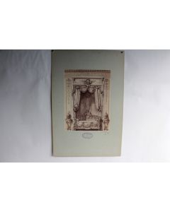 Photographie originale Eugène Prignot Décor intérieur Ameublement