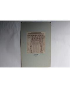 Photographie originale Eugène Prignot Décor intérieur Ameublement