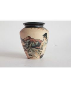 Petit vase grès Basque Ciboure H. Moreau