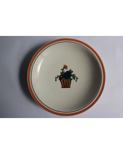 Ancienne assiette creuse Jean Luce art déco