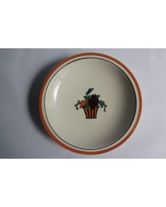 Ancienne assiette creuse Jean Luce art déco
