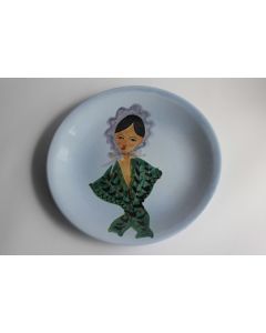 Assiette céramique Le Brescon Martigues Vallauris