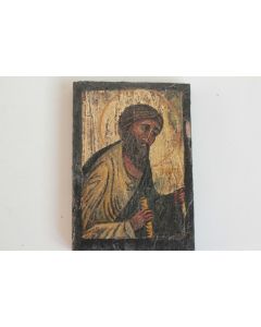 Ancienne Icône orthodoxe Prophète de l'ancien Testament