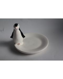 Porte savon céramique Pingouin 