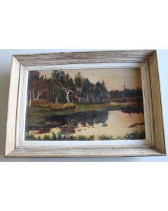 Tableau A.BREUILLAUD ? huile sur toile