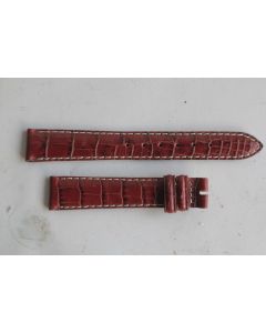 FREDERIQUE CONSTANT Bracelet montre cuir brun 16 mm