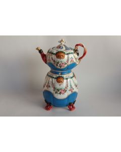 Tisanière porcelaine XIXe siècle Napoléon III