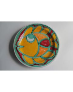 Giovanni DE SIMONE Assiette céramique Poisson