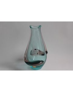 Vase cristal Femme nue Zelezny Brod Bohème