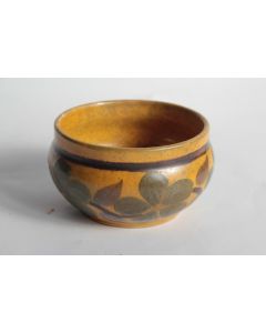 Vase terre vernissée René NICOLE Poterie Savoyarde