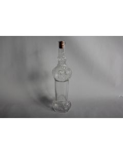 Ancienne Bouteille verre Vive la France Vive la Russie