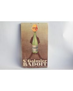 Carton publicitaire Badoit St Galmier Eau minérale naturelle