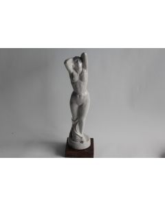 Figurine femme nue céramique