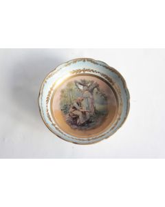 Coupe tripode porcelaine Limoges