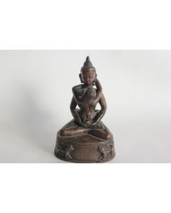 Sculpture Bronze Yab-Yum Tibet