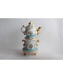 Tisanière porcelaine de Paris XIXe siècle