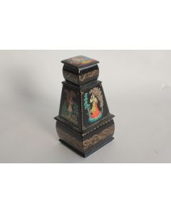 Boîte laquée Russe Palekh