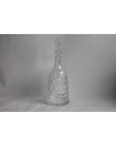 Carafe cristal taillé facettes style Edouardien