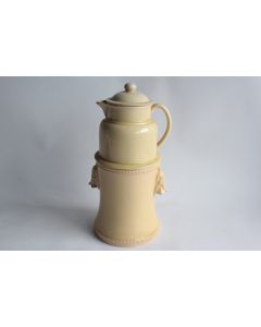 Laitière veilleuse faïence provençale E. Bonnet Apt XIXe siècle