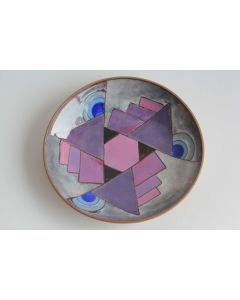 Coupelle émaux cloisonnés Odette POCHELON Genève Suisse