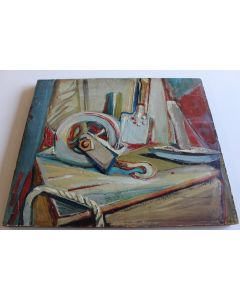 Tableau Raymond MOISSET Atelier  1945