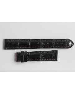 Bracelet montre Morellato noir 18 mm