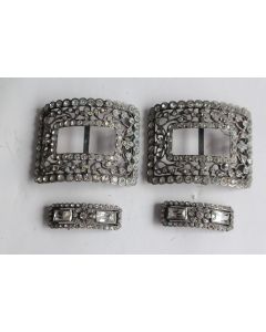 Paires de boucles de soulier chaussures