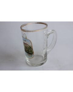 Verre de cure souvenir de  Pyrmont HENRI decor émaillé