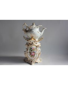 Tisanière porcelaine Vieux Paris XIXe siècle