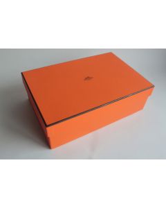 HERMES Boite carton orange 27,5X18,5x8,5 cm