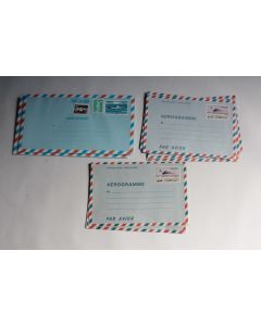 Lot 9 enveloppes aérogramme Concorde et ATR 72