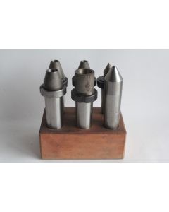 Lot 6 Pointes Centre de tour fraiseuse