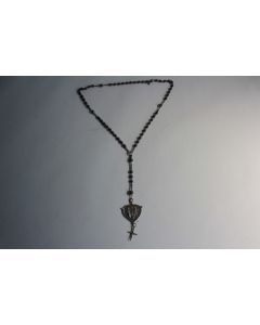 Chapelet médaille argent XVIIe / XVIIIe siècle