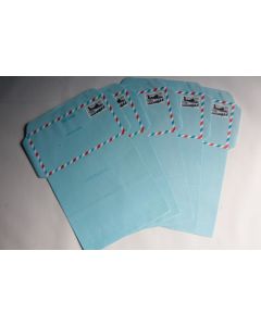 Lot 5 enveloppes aérogramme dauphin 2 