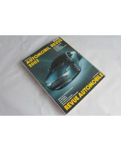 Katalog der Catalogue Revue Automobile 2003 FR/AL