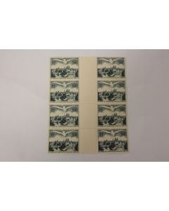 Timbres France poste aérienne N°20 bloc x8 neufs